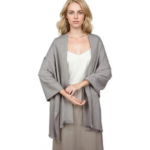 Swat Pany Scarf For Women Winter Pashmina Shawls For Women Wedding Shawls-Gray17